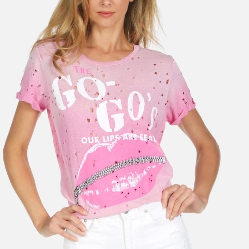 Lauren Moshi Bess The Go- Go’s T Shirt